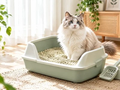 Lettiera per gatti-a base vegetale
